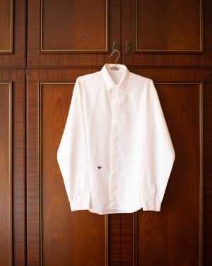 DIOR HOMME BY HEDI SLIMANE SS06 WHITE DRESS SHIRT - L