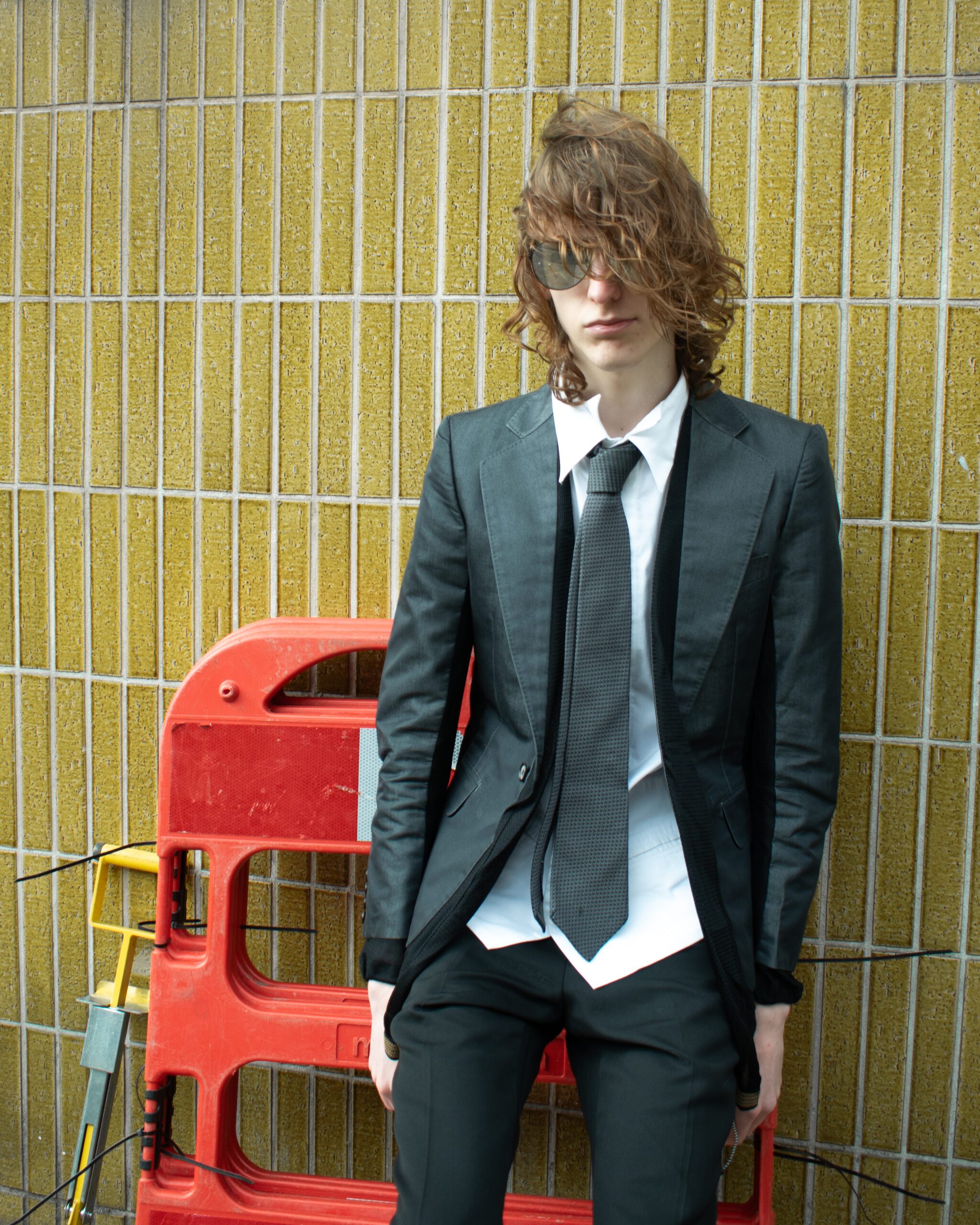 MIHARA YASUHIRO SS08 MESH HYBRID BLAZER - S - Image 3