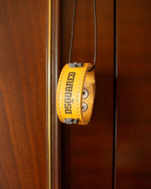 DSQUARED2 WESTERN BRACELET IN MERIGOLD LEATHER