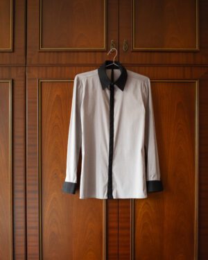 GALAABEND CENTRE LINED OXFORD SHIRT - S/M