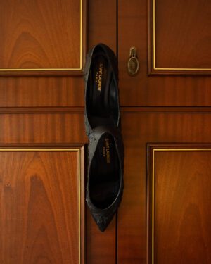 SAINT LAURENT BY HEDI SLIMANE STAR PUMPS