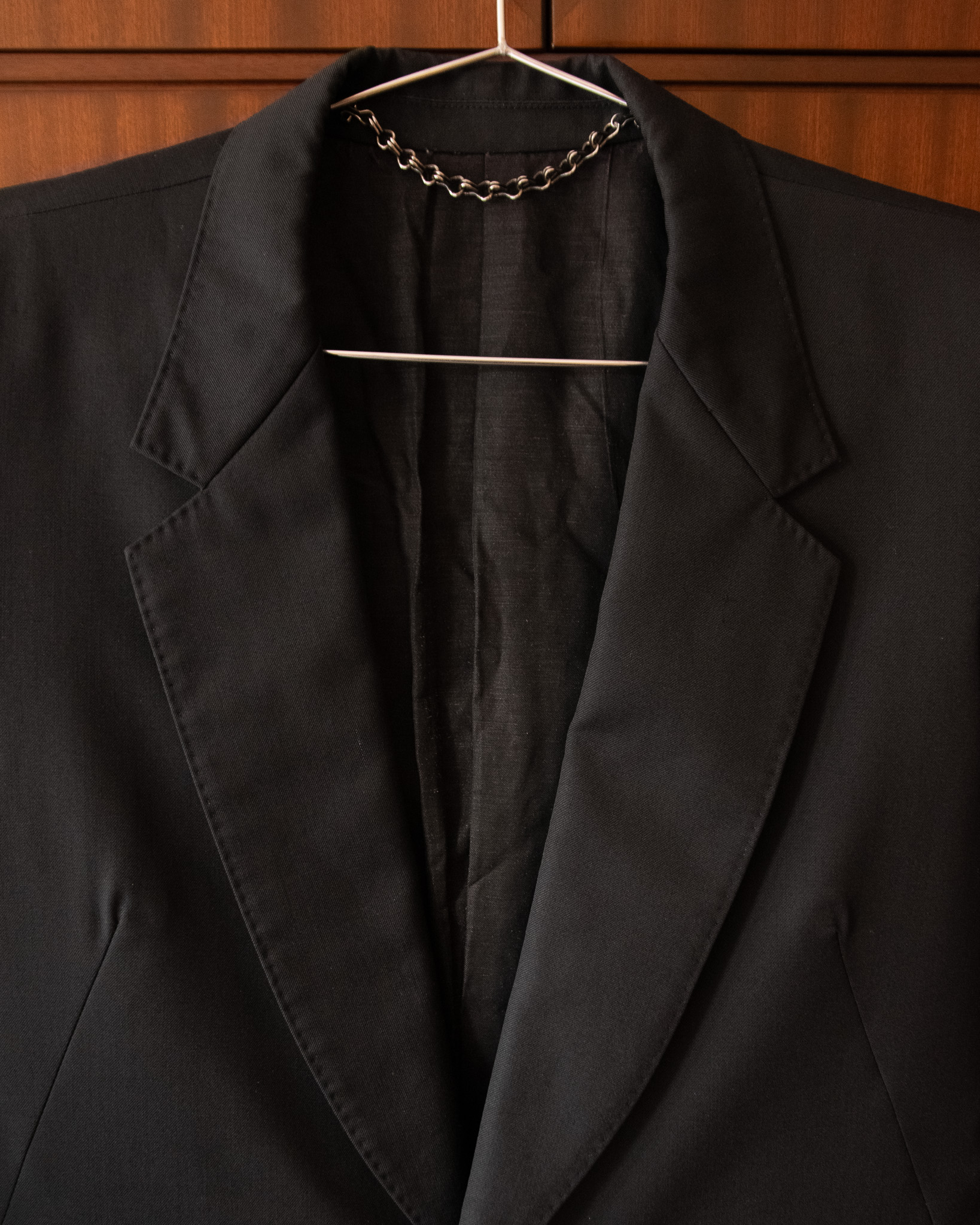 JULIUS SS05 "AN INDIVIDUAL" BLAZER IN BLACK - S/M - Image 4