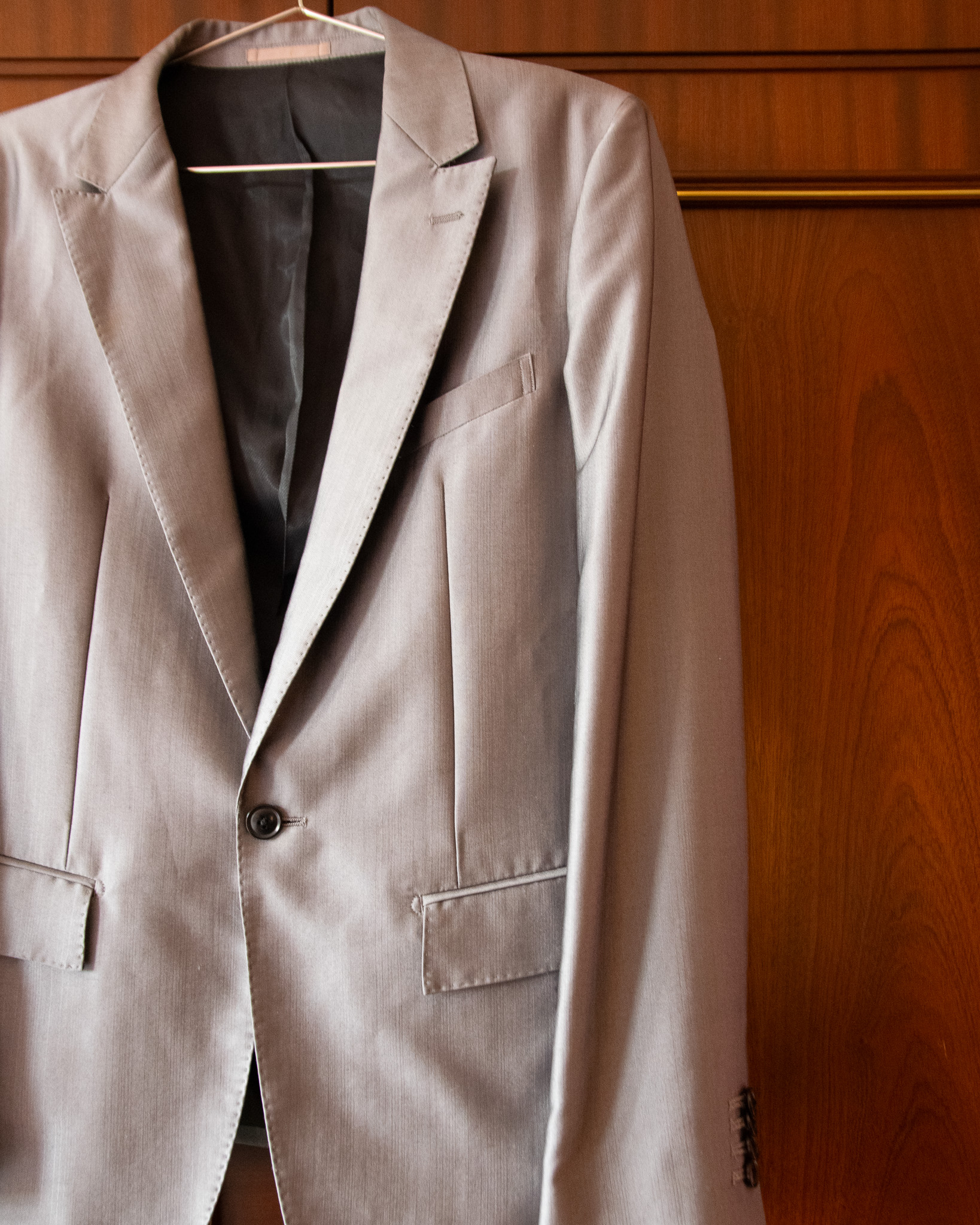 JAPANESE VINTAGE BLAZER IN SONIC SILVER - M - Image 3