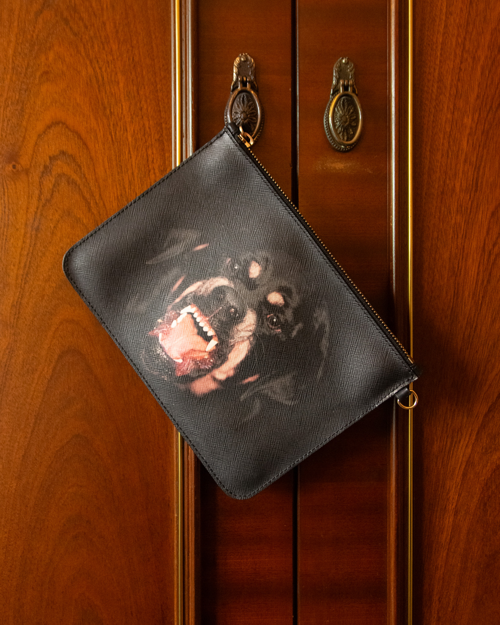 GIVENCHY BY RICCARDO TISCI AW11 ROTTWEILER POUCH – BANAL PIECES