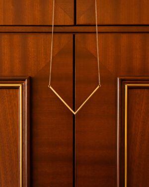 BRITISH VINTAGE ORTHOGONAL NECKLACE