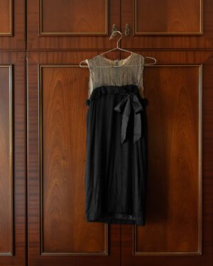 LANVIN BY ALBER ELBAZ SS07 BOW DRESS - EU 34