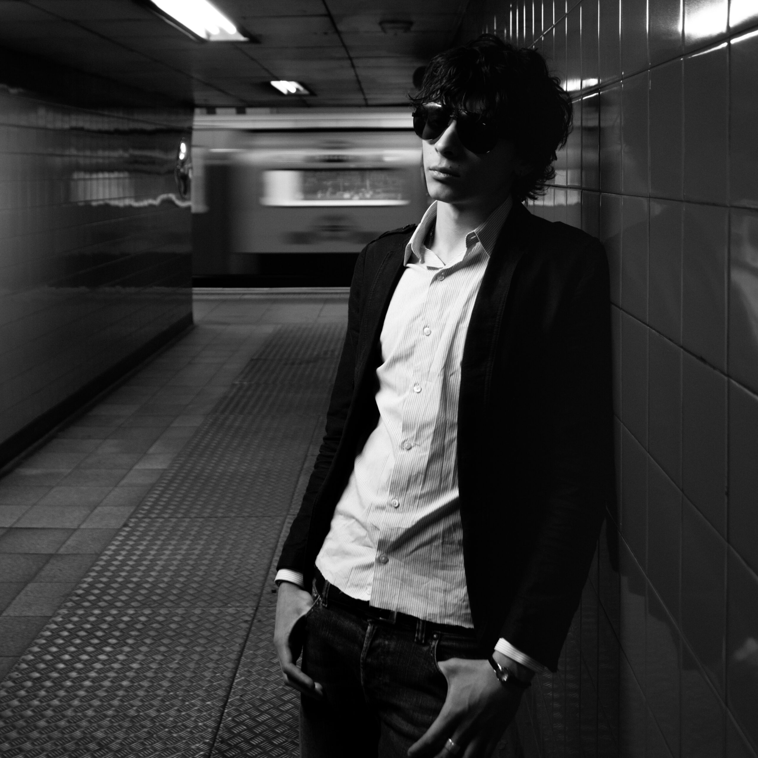NEIL BARRETT "BLACK BARRETT" TWO BUTTON MILITARY BLAZER - S/M - Image 7