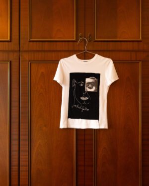 JEAN PAUL GAULTIER SS02 MADONNA EYE TEE - S WMNS